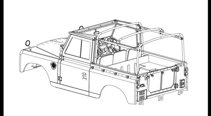 KUDU Full-Length Hoop Set für Land Rover Serie 88