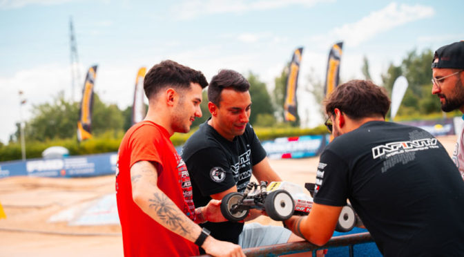 Kampf um die Pole bei der EFRA Euro 2025 Elektro 1/8 Offroad entschieden