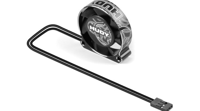 Neuer HUDY Alu RC Lüfter 40mm