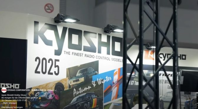 Kyosho auf der 63. All Japan Model Hobby Show