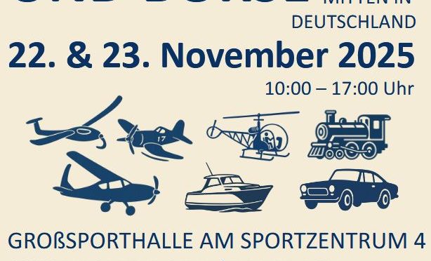 Modellbau Ausstellung und Börse in Hohenroda