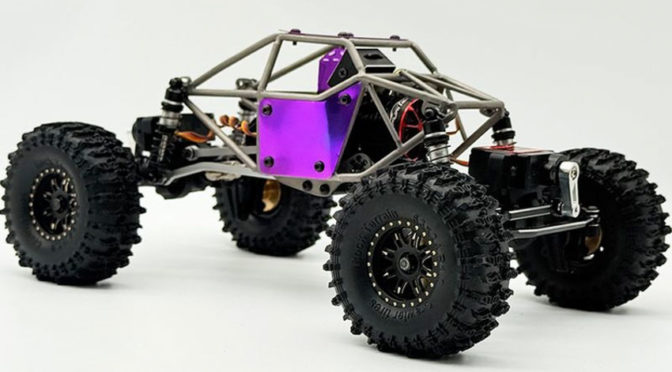 Titan Buggy 18 – ARTR Titanium Purple Edition Active Pro 4WS Furitek
