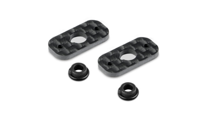 Hudy Kohlefaserplatte für Spoilerhalter