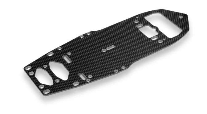 Xray präsentiert ein neues Kohlefaserchassis für den X12