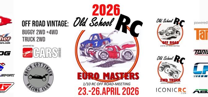 Nennung geöffnet – Old School-RC EURO MASTERS 2026