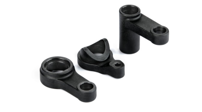 XRAY XB4 Composite kugelgelagerter Servo Saver – Graphite