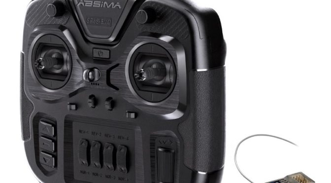 6-Kanal Stick Fernsteuerungsset „SR6S-EVO“ von Absima