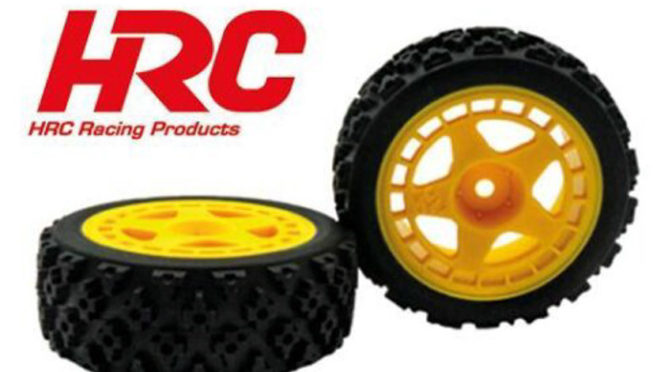 Rallyereifen mit realistischem Design für 1:10