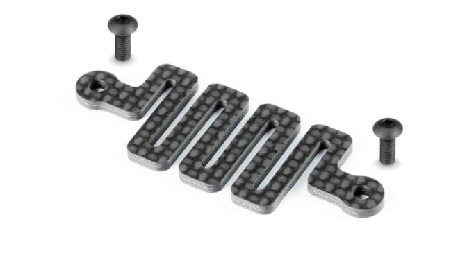 XRAY X8 Carbon Front Upper Wave Brace