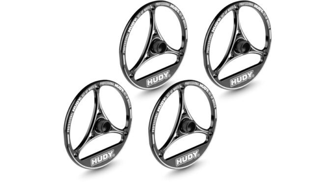HUDY Alu Tweak Set-Up Wheel for 1/10 Touring Car & FWD