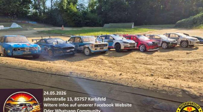 Der MSC Karlsfeld lädt zur RC Rally Bayern