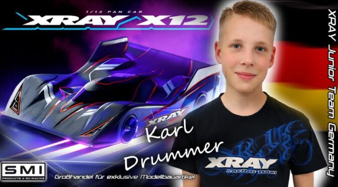 Drummer im Xray Junior Team Germany