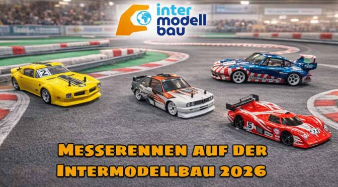 Vier Tage RC Car Racing auf der Intermodellbau 2026