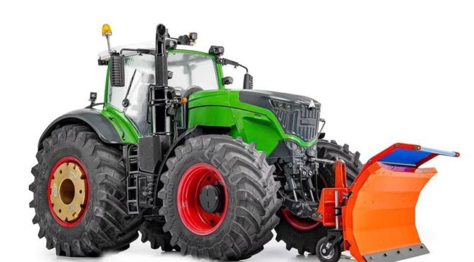 1:14 FENDT 1050 Räumschild hydr. schwenkbar