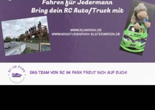 RC Streckeneröffnung 2026 im Miniaturenpark Elsterwerda
