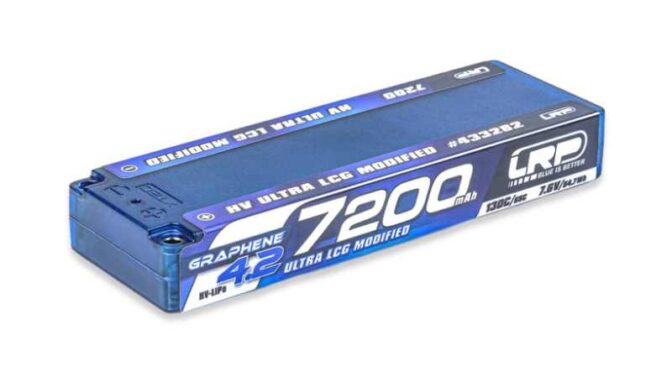 LRP HV Ultra LCG Modified GRAPHENE-4.2 7200 Hardcase LiPo
