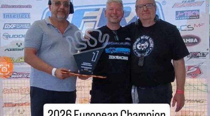 Geschafft! EFRA Europameister 40+ 1/10 2026