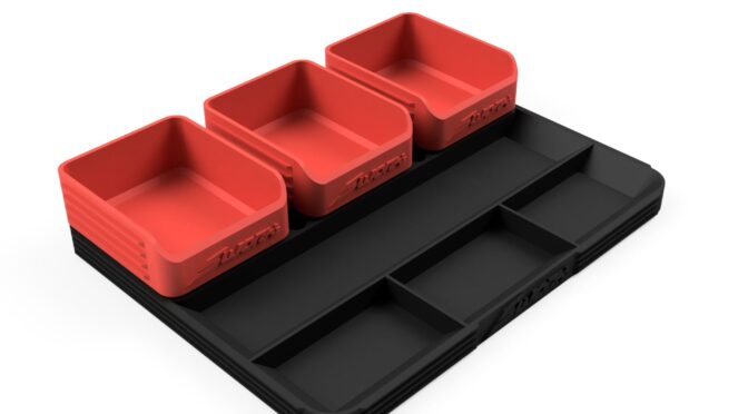 SWORKz 3D-Printed Boxenschale mit drei Boxen