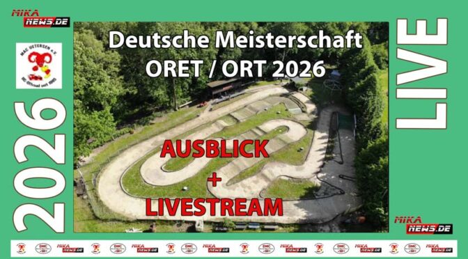 Ausblick auf die DM ORET/ORT 2026 in Uetersen