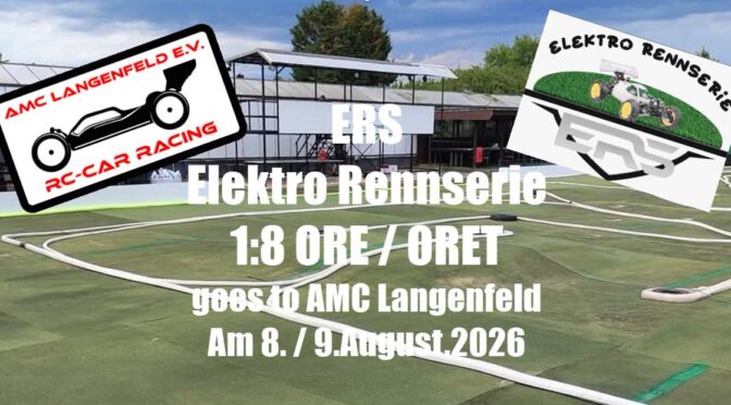 ERS Elektro 1:8 Rennserie – 4.Lauf beim AMC Langenfeld