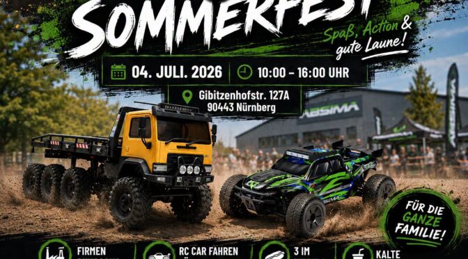 Das Sommerfest bei Absima GmbH im Juli 2026