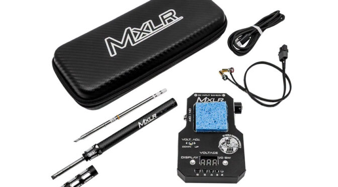 MXLR präsentiert die Mobile Soldering Station