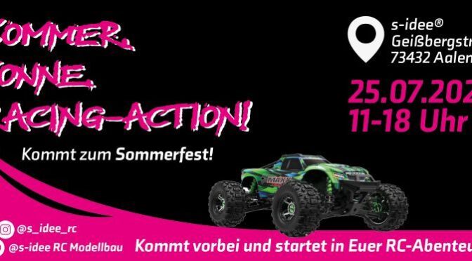 Sommerfest bei s-idee – Kommt vorbei