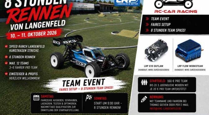 8 Stundenrennen von Langenfeld 2026 – Teamaction auf der Speed Ranch!