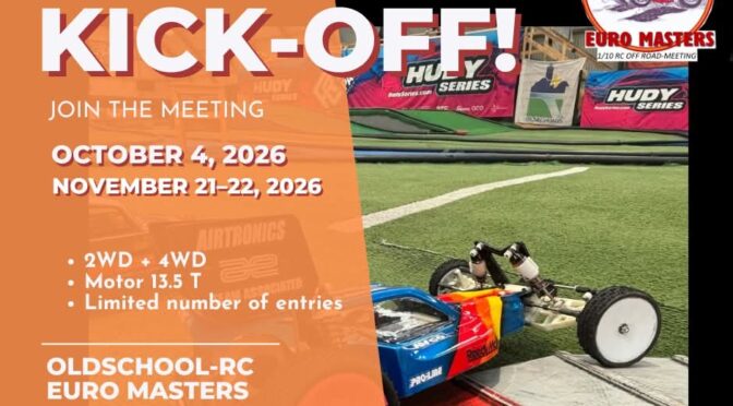 Oldschool-RC Euro Masters Kick-off 2026