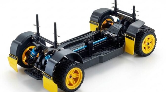 Absima – 1:10 4WD Rally Chassis „MARS/STRATOS“