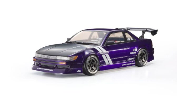 Kyosho Fazer D2 Nissan Silvia S13 Tuned Purple 1:10 Drift Readyset