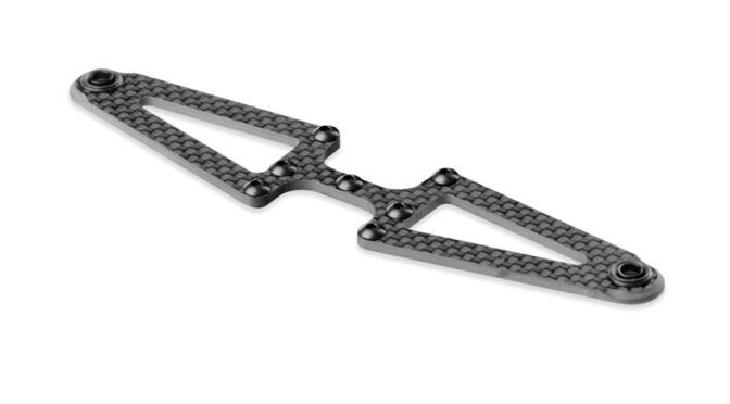 XRAY X1’27 Carbon Lower 3S Suspension Arm Plate – Narrow