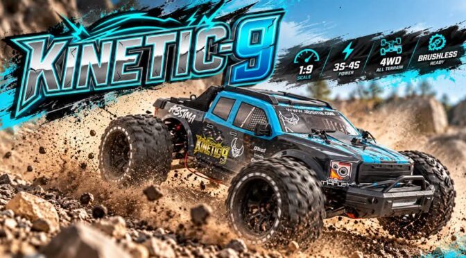 ABSIMA KINETIC-9 4WD Monster Truck RTR – Brutale Offroad-Power im Maßstab 1:9