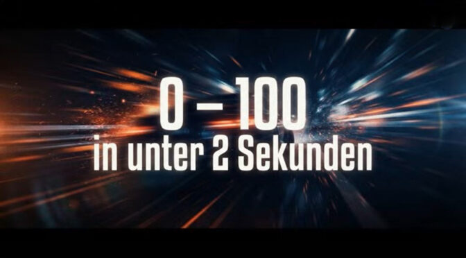 0 – 100 in unter 2 Sekunden – Die Speedrun Dokumentation